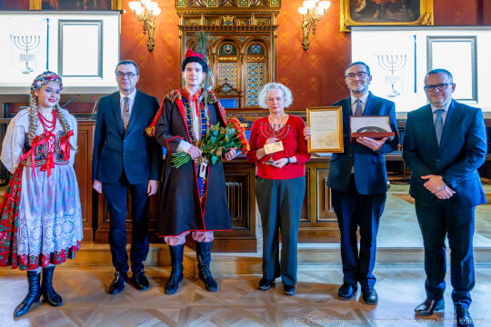 Kracik, Nagroda Musiała, wręczenie, UJ, Monika Adamczyk-Garbowska, Paweł Mazanka, zdjęcia