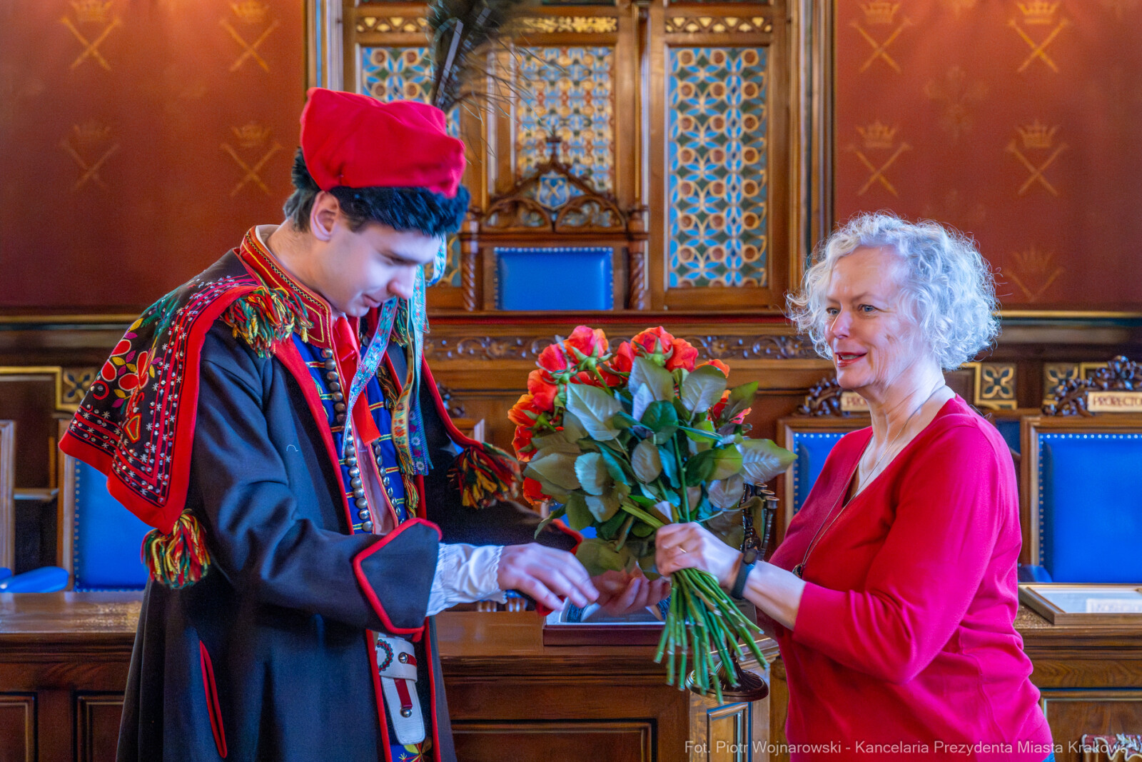 Kracik, Nagroda Musiała, wręczenie, UJ, Monika Adamczyk-Garbowska, Paweł Mazanka, zdjęcia  Autor: Piotr Wojnarowski