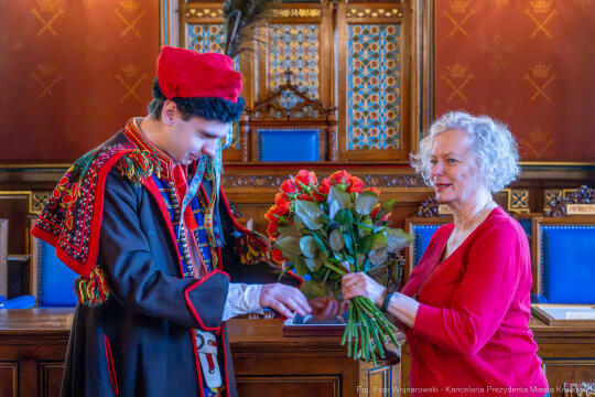 Kracik, Nagroda Musiała, wręczenie, UJ, Monika Adamczyk-Garbowska, Paweł Mazanka, zdjęcia