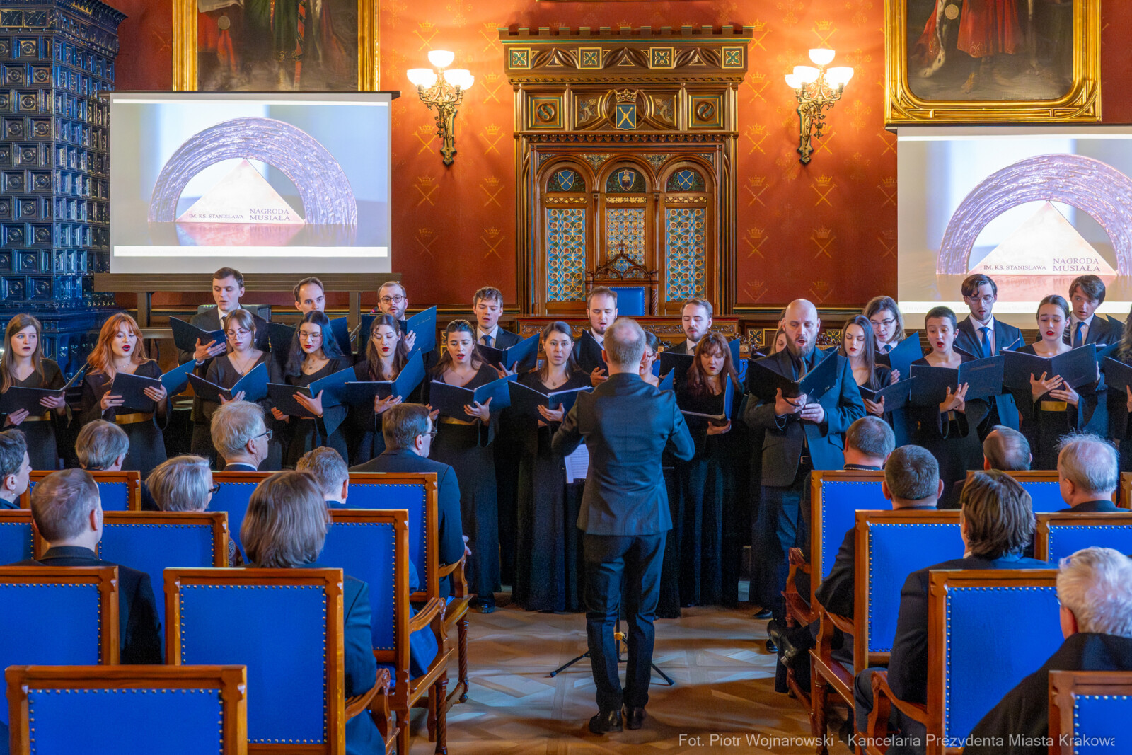 Kracik, Nagroda Musiała, wręczenie, UJ, Monika Adamczyk-Garbowska, Paweł Mazanka, zdjęcia  Autor: Piotr Wojnarowski