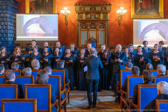 Kracik, Nagroda Musiała, wręczenie, UJ, Monika Adamczyk-Garbowska, Paweł Mazanka, zdjęcia