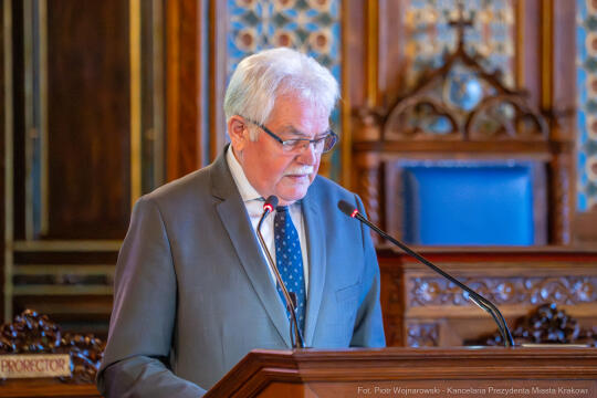 Kracik, Nagroda Musiała, wręczenie, UJ, Monika Adamczyk-Garbowska, Paweł Mazanka, zdjęcia