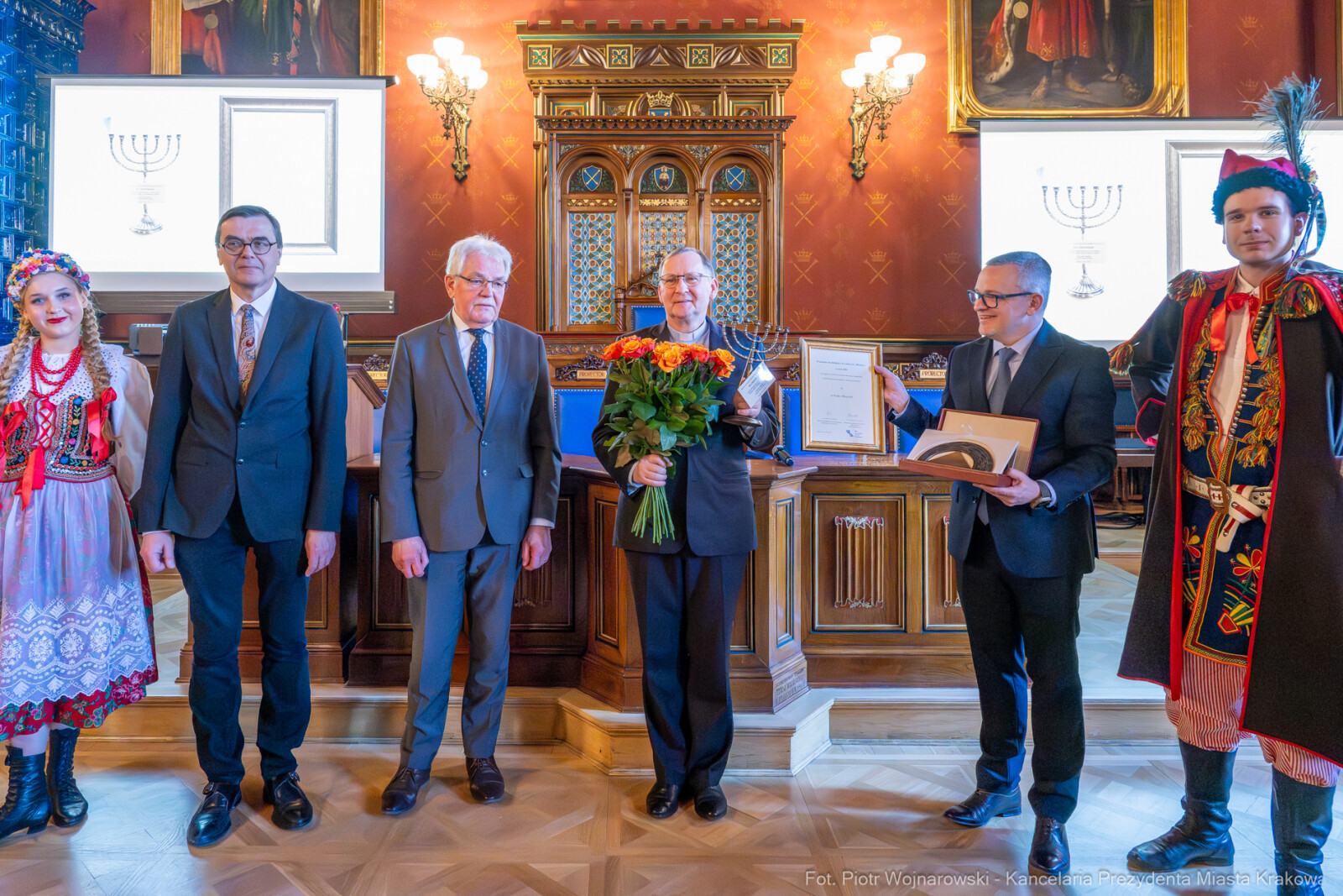 Kracik, Nagroda Musiała, wręczenie, UJ, Monika Adamczyk-Garbowska, Paweł Mazanka, zdjęcia  Autor: Piotr Wojnarowski