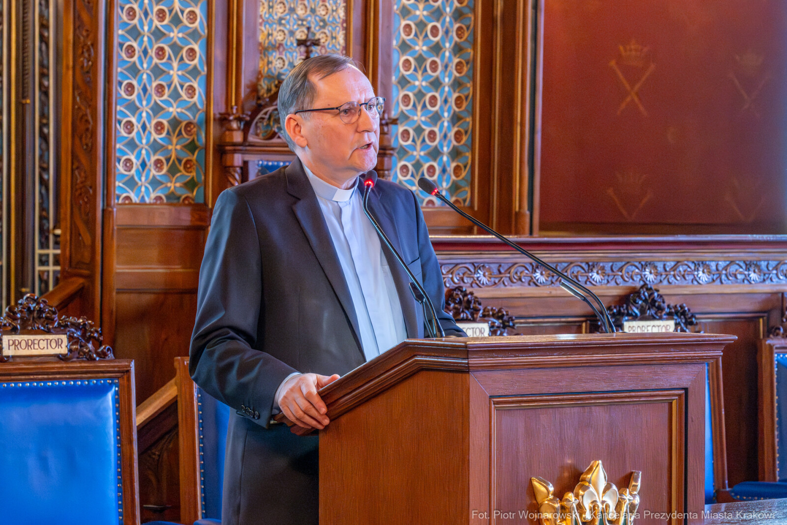 Kracik, Nagroda Musiała, wręczenie, UJ, Monika Adamczyk-Garbowska, Paweł Mazanka, zdjęcia  Autor: Piotr Wojnarowski