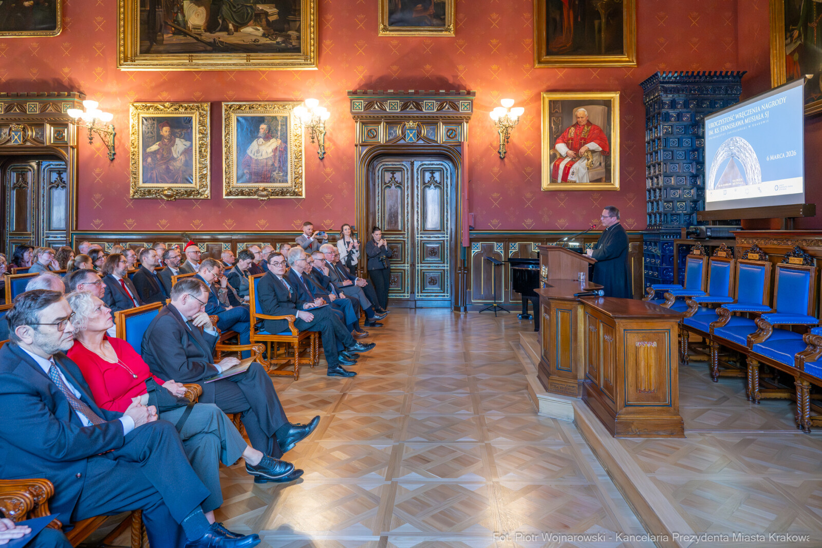 Kracik, Nagroda Musiała, wręczenie, UJ, Monika Adamczyk-Garbowska, Paweł Mazanka, zdjęcia  Autor: Piotr Wojnarowski