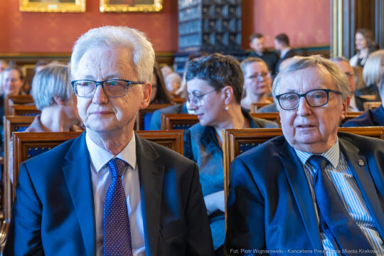 Kracik, Nagroda Musiała, wręczenie, UJ, Monika Adamczyk-Garbowska, Paweł Mazanka, zdjęcia