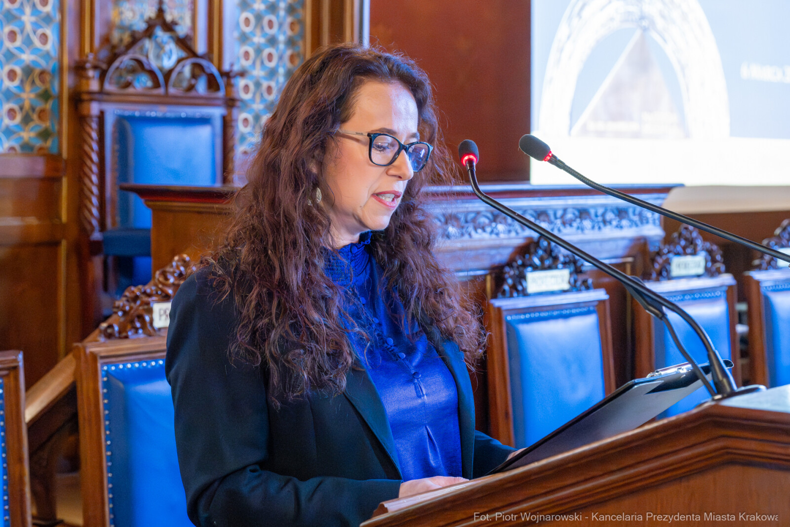 Kracik, Nagroda Musiała, wręczenie, UJ, Monika Adamczyk-Garbowska, Paweł Mazanka, zdjęcia  Autor: Piotr Wojnarowski