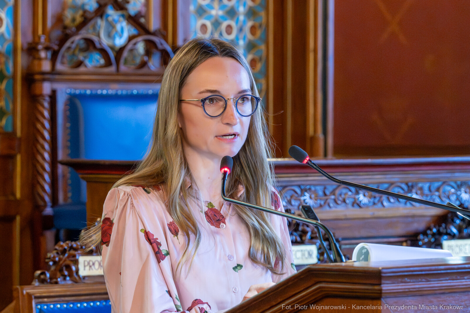 Kracik, Nagroda Musiała, wręczenie, UJ, Monika Adamczyk-Garbowska, Paweł Mazanka, zdjęcia  Autor: Piotr Wojnarowski