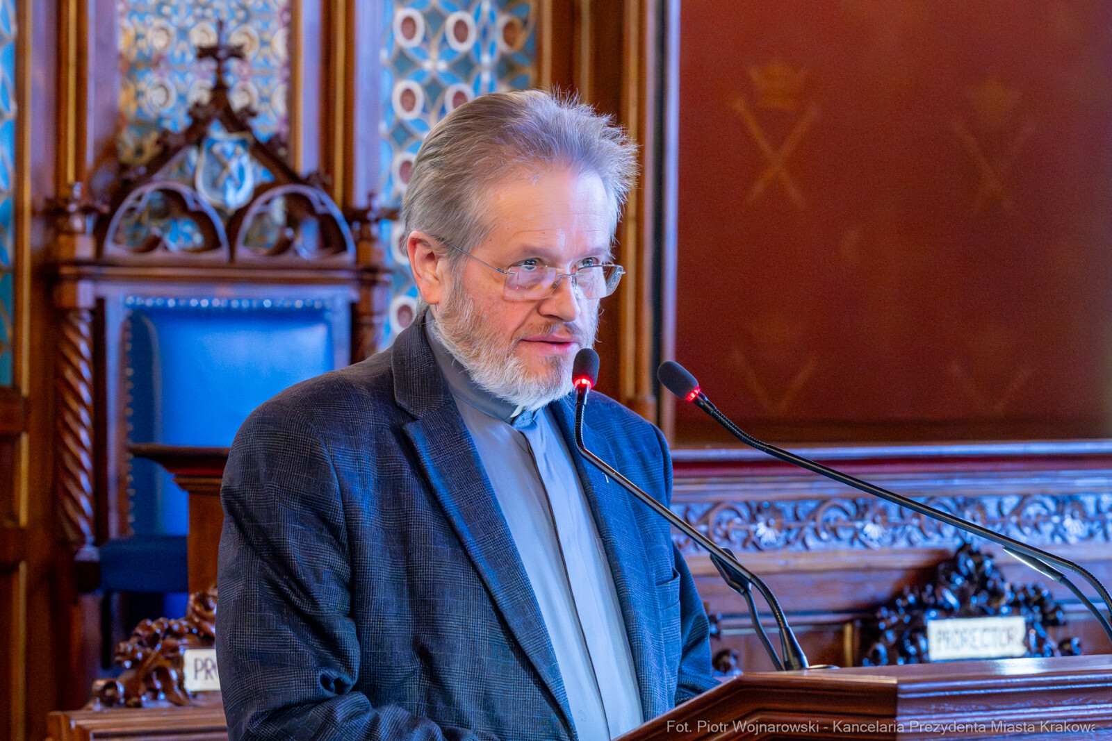 Kracik, Nagroda Musiała, wręczenie, UJ, Monika Adamczyk-Garbowska, Paweł Mazanka, zdjęcia  Autor: Piotr Wojnarowski