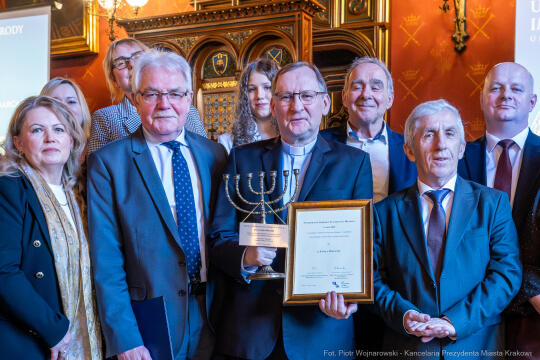 Kracik, Nagroda Musiała, wręczenie, UJ, Monika Adamczyk-Garbowska, Paweł Mazanka, zdjęcia