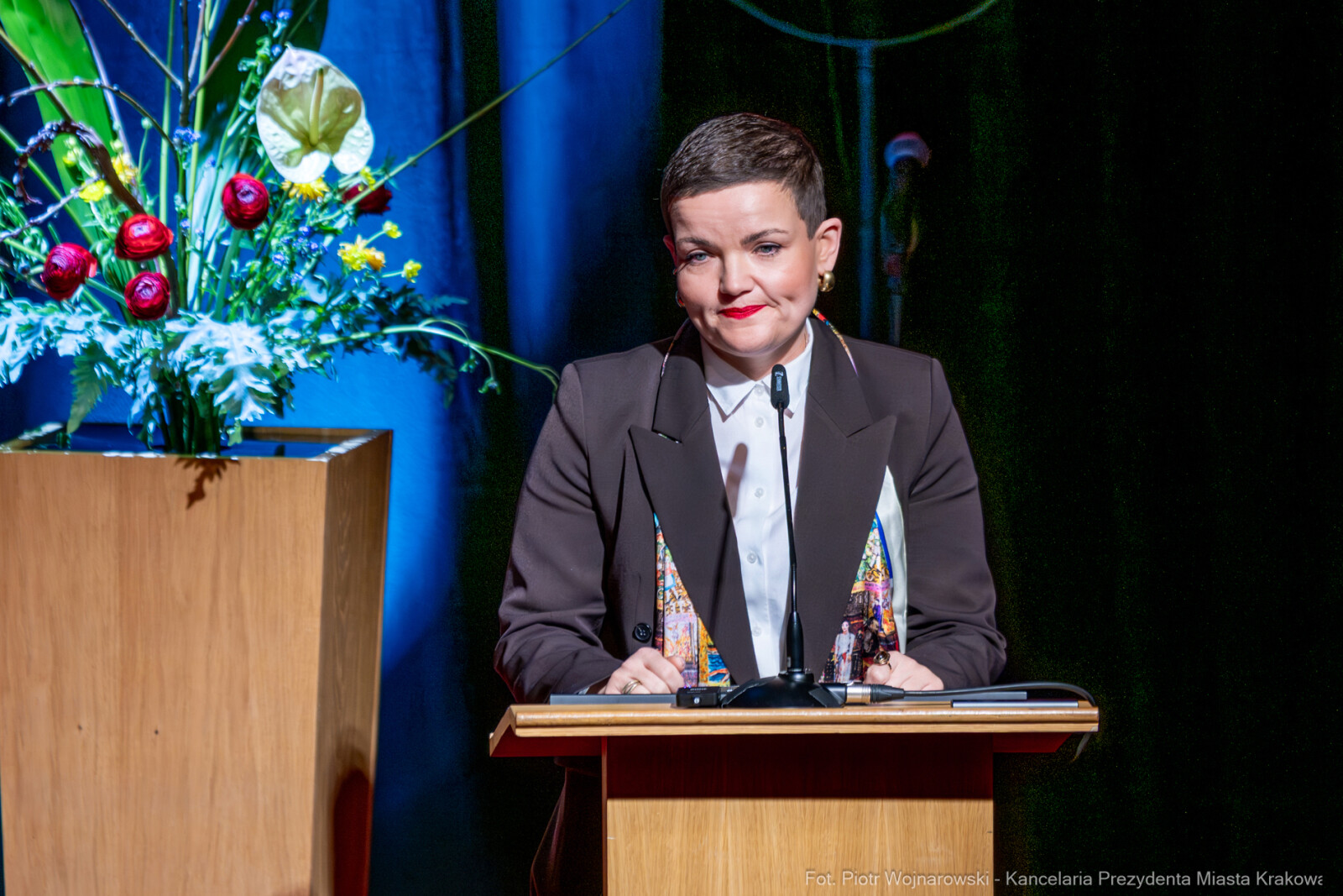 Rok Wajdy, Inauguracja, Manggha, Miszalski, Kidawa-Błońska, Cienkowska, Wałęsa  Autor: Piotr Wojnarowski