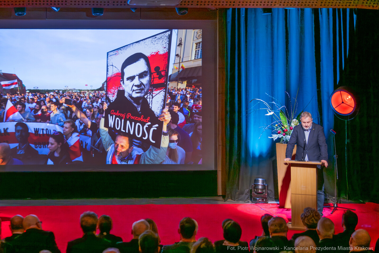 Rok Wajdy, Inauguracja, Manggha, Miszalski, Kidawa-Błońska, Cienkowska, Wałęsa  Autor: Piotr Wojnarowski