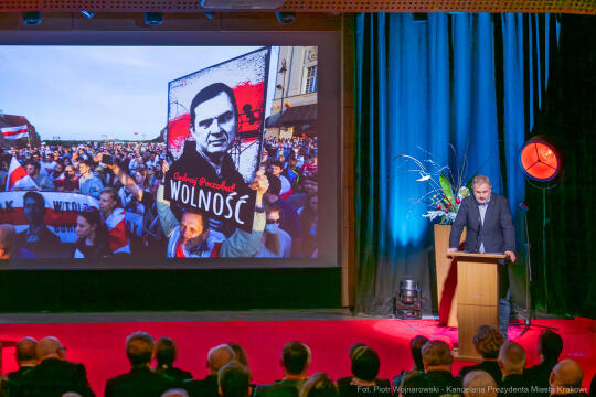 Rok Wajdy, Inauguracja, Manggha, Miszalski, Kidawa-Błońska, Cienkowska, Wałęsa
