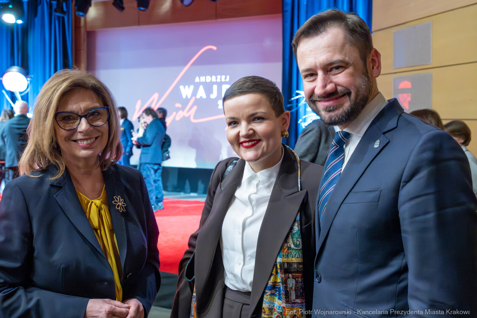 Rok Wajdy, Inauguracja, Manggha, Miszalski, Kidawa-Błońska, Cienkowska, Wałęsa  Autor: Piotr Wojnarowski