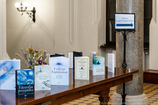 Miszalski, Heller, 90 lat, Honoris Gratia, wręczenie, UJ, uroczystość, zdjęcia