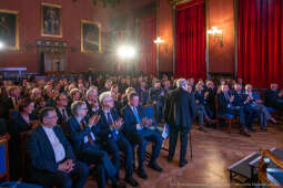 Miszalski, Heller, 90 lat, Honoris Gratia, wręczenie, UJ, uroczystość, zdjęcia