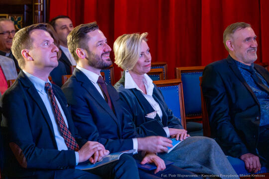 Miszalski, Heller, 90 lat, Honoris Gratia, wręczenie, UJ, uroczystość, zdjęcia