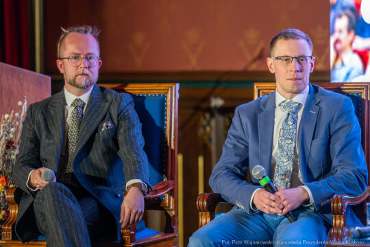 Miszalski, Heller, 90 lat, Honoris Gratia, wręczenie, UJ, uroczystość, zdjęcia