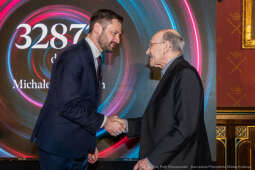 Miszalski, Heller, 90 lat, Honoris Gratia, wręczenie, UJ, uroczystość, zdjęcia