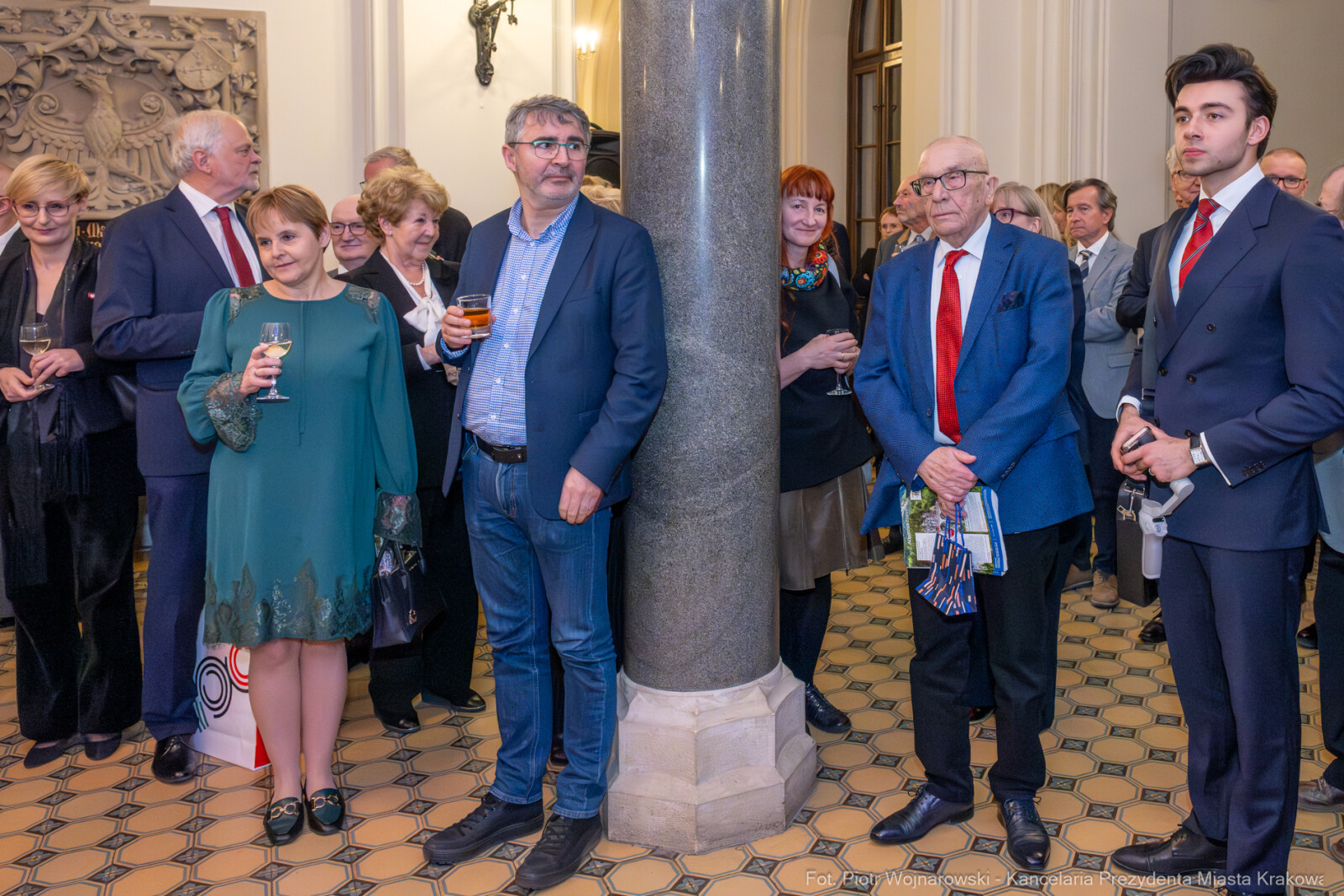Miszalski, Heller, 90 lat, Honoris Gratia, wręczenie, UJ, uroczystość, zdjęcia  Autor: Piotr Wojnarowski