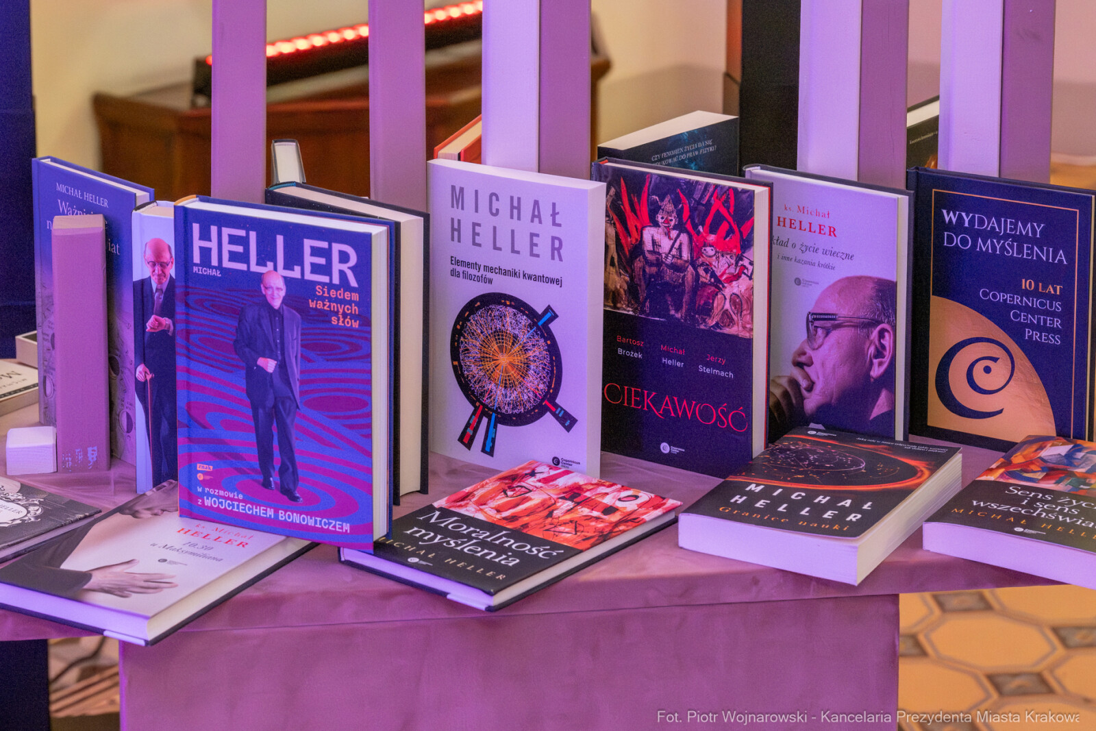 Miszalski, Heller, 90 lat, Honoris Gratia, wręczenie, UJ, uroczystość, zdjęcia  Autor: Piotr Wojnarowski