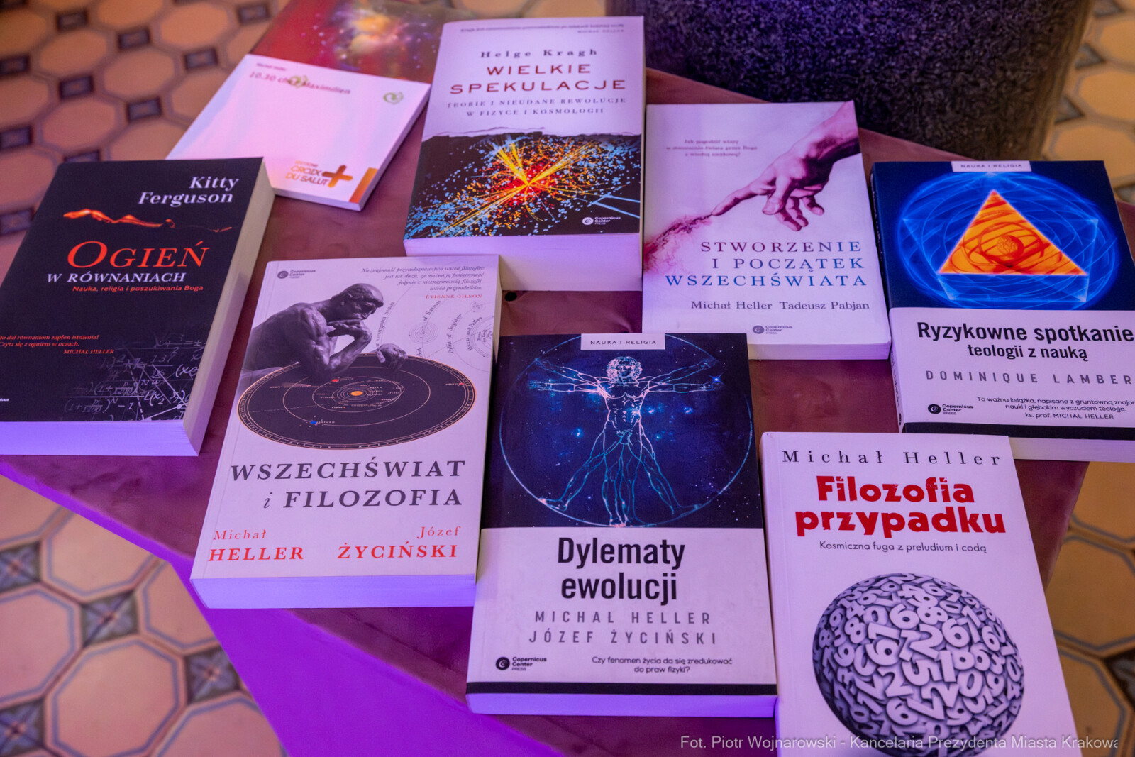 Miszalski, Heller, 90 lat, Honoris Gratia, wręczenie, UJ, uroczystość, zdjęcia  Autor: Piotr Wojnarowski