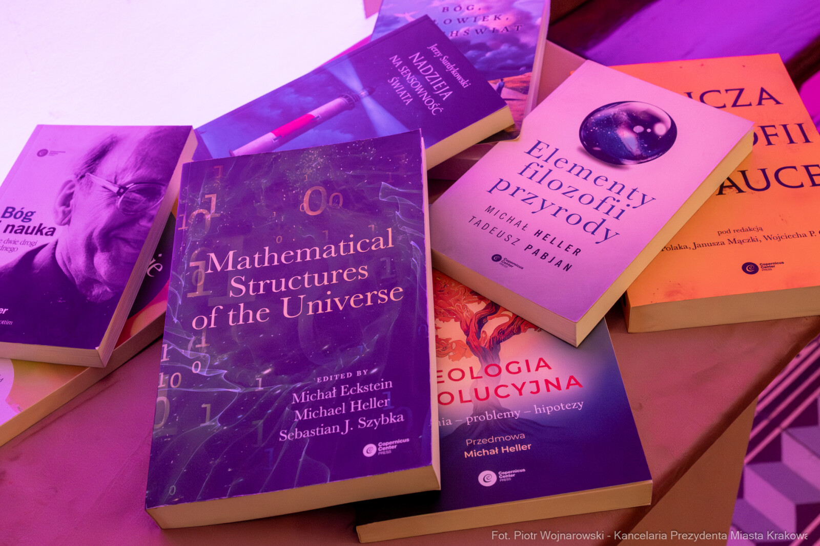 Miszalski, Heller, 90 lat, Honoris Gratia, wręczenie, UJ, uroczystość, zdjęcia  Autor: Piotr Wojnarowski