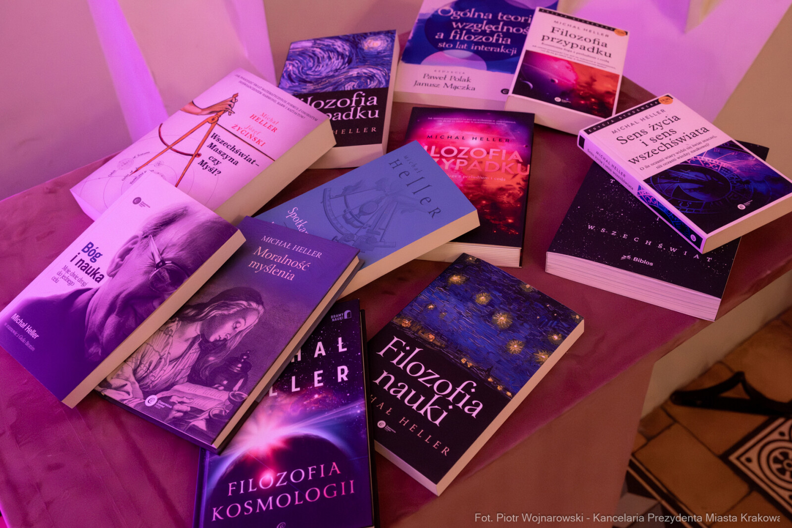 Miszalski, Heller, 90 lat, Honoris Gratia, wręczenie, UJ, uroczystość, zdjęcia  Autor: Piotr Wojnarowski