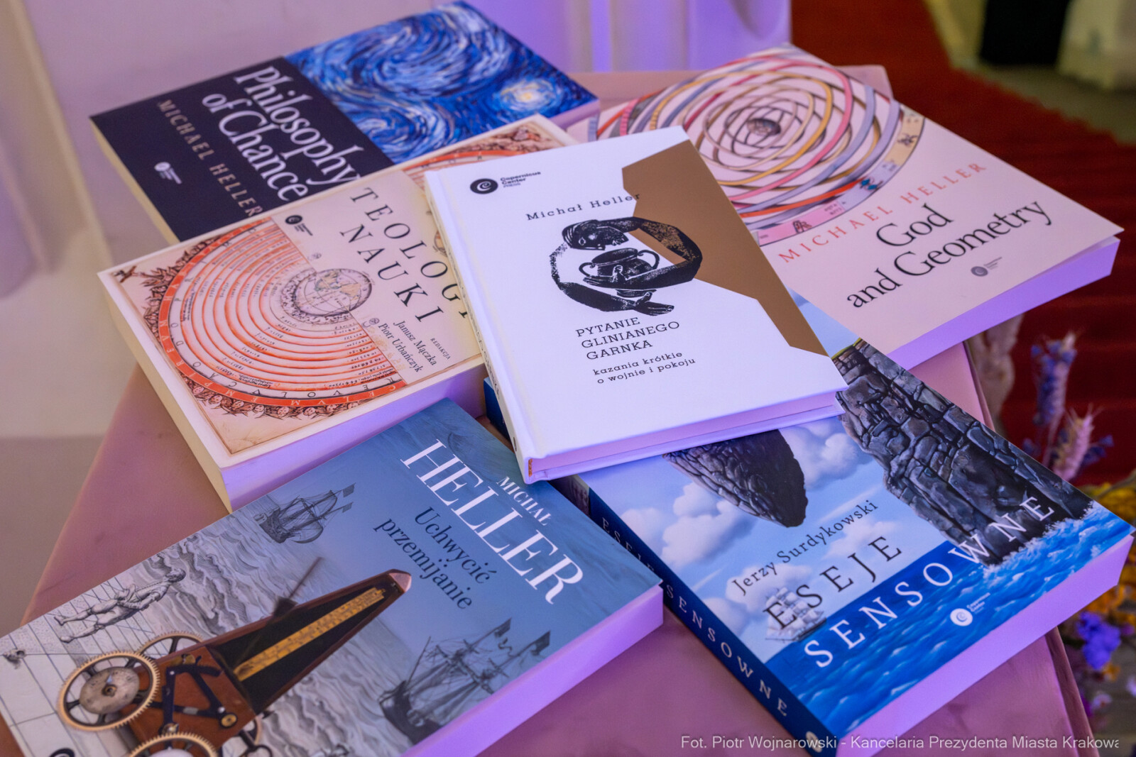 Miszalski, Heller, 90 lat, Honoris Gratia, wręczenie, UJ, uroczystość, zdjęcia  Autor: Piotr Wojnarowski