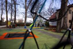 Wyremontowano plac zabaw dla niewidomych i słabowidzących dzieci