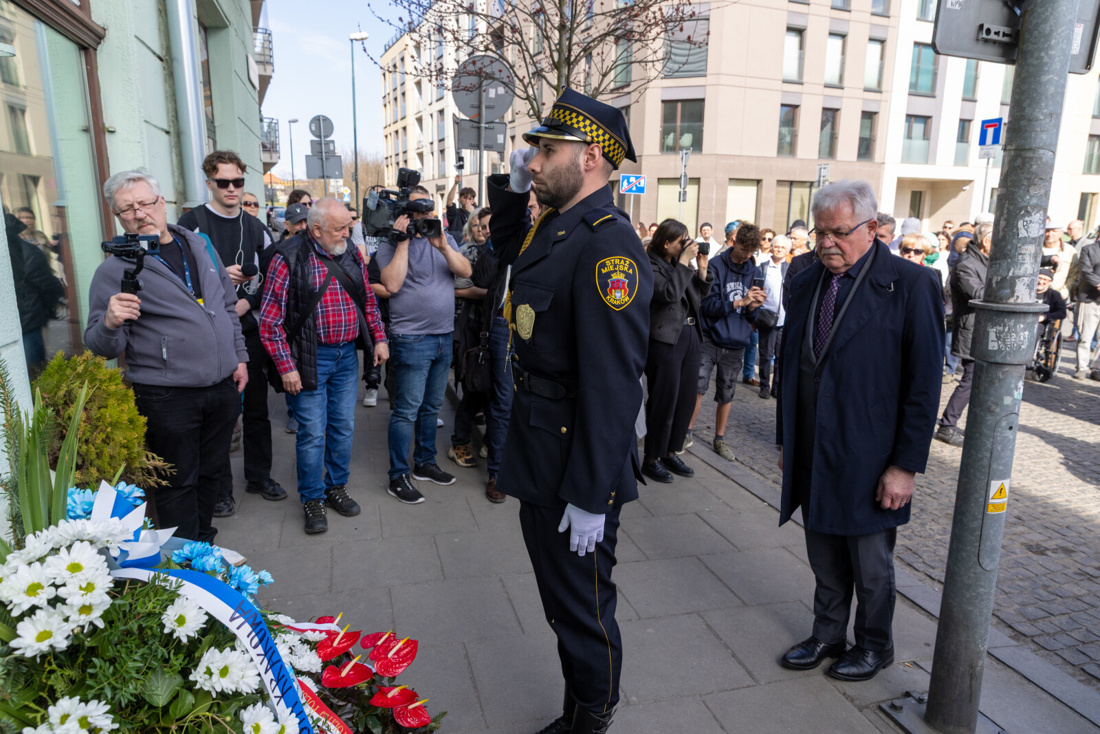 0S4A0758.jpg-Marsz Pamięci, Getto , Kracik, Kolarski, Ryś, Zdjęcia  Autor: B. Świerzowski