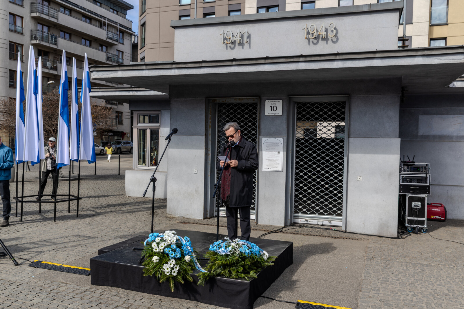 0S4A0771.jpg-Marsz Pamięci, Getto , Kracik, Kolarski, Ryś, Zdjęcia  Autor: B. Świerzowski