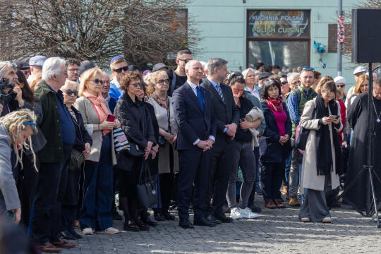 0S4A0795.jpg-Marsz Pamięci, Getto , Kracik, Kolarski, Ryś, Zdjęcia