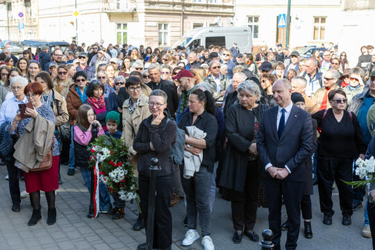 0S4A0958.jpg-Marsz Pamięci, Getto , Kracik, Kolarski, Ryś, Zdjęcia