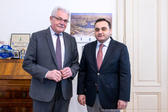 Konsul Honorowy Armenii z wizytą w UMK