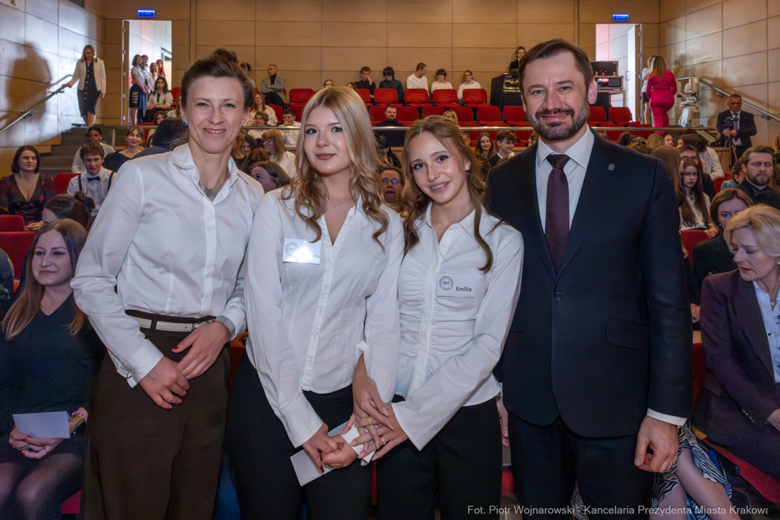 Miszalski, Klaman, Szymborska, nadanie imienia, XLV LO, Manggha, zdjęcia  Autor: Piotr Wojnarowski