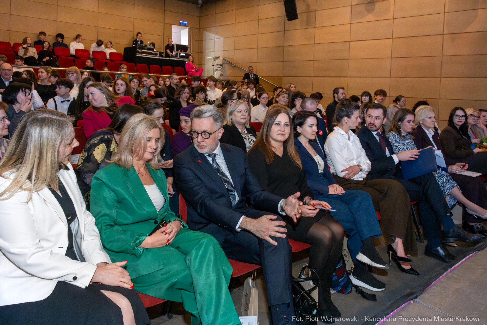 Miszalski, Klaman, Szymborska, nadanie imienia, XLV LO, Manggha, zdjęcia  Autor: Piotr Wojnarowski