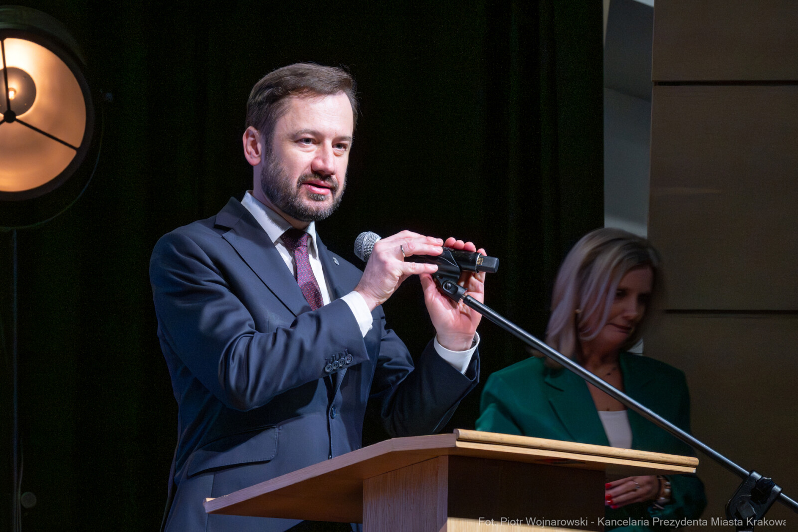 Miszalski, Klaman, Szymborska, nadanie imienia, XLV LO, Manggha, zdjęcia  Autor: Piotr Wojnarowski