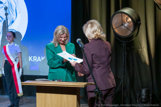 Miszalski, Klaman, Szymborska, nadanie imienia, XLV LO, Manggha, zdjęcia