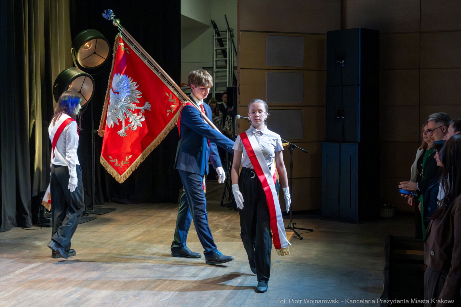 Miszalski, Klaman, Szymborska, nadanie imienia, XLV LO, Manggha, zdjęcia  Autor: Piotr Wojnarowski