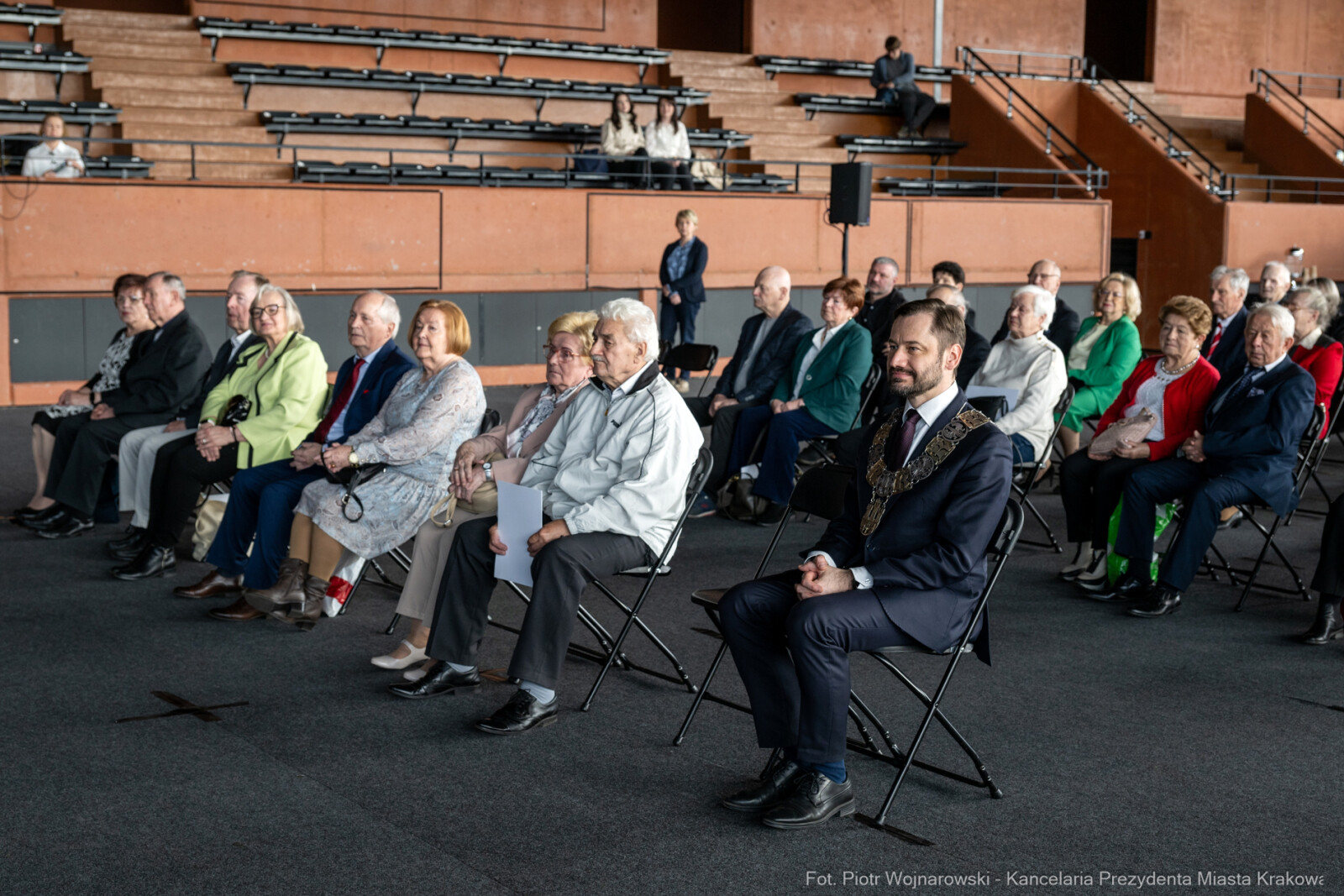 Miszalski, medale, seniorzy, Długoletnie Pożycie Małżeńskie, zdjęcia  Autor: Piotr Wojnarowski