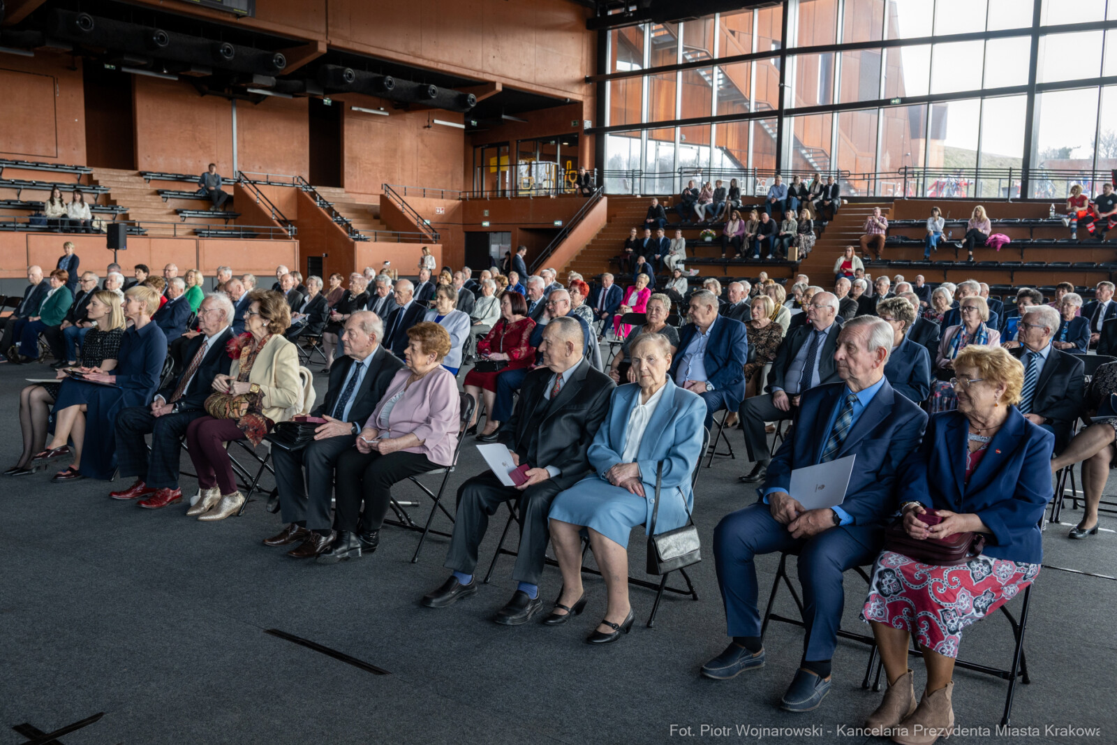 Miszalski, medale, seniorzy, Długoletnie Pożycie Małżeńskie, zdjęcia  Autor: Piotr Wojnarowski