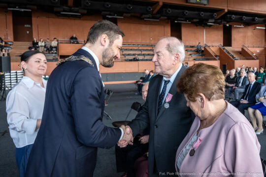 Miszalski, medale, seniorzy, Długoletnie Pożycie Małżeńskie, zdjęcia