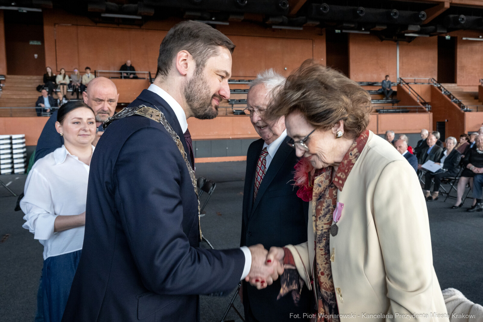 Miszalski, medale, seniorzy, Długoletnie Pożycie Małżeńskie, zdjęcia  Autor: Piotr Wojnarowski