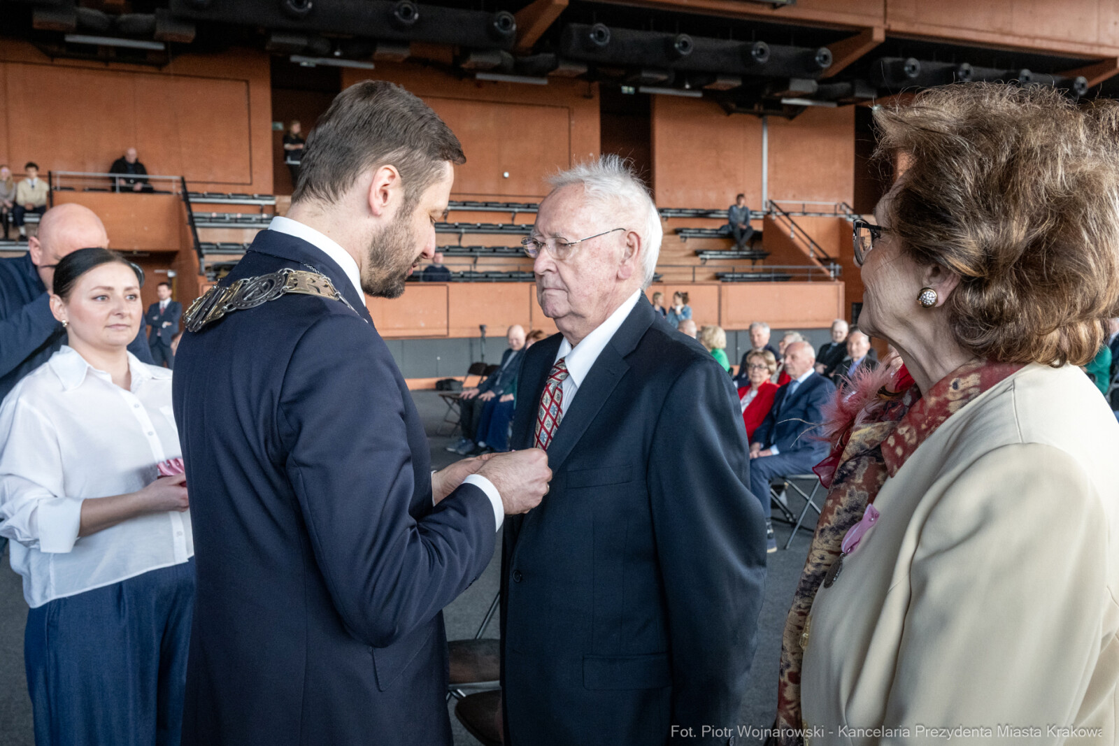 Miszalski, medale, seniorzy, Długoletnie Pożycie Małżeńskie, zdjęcia  Autor: Piotr Wojnarowski