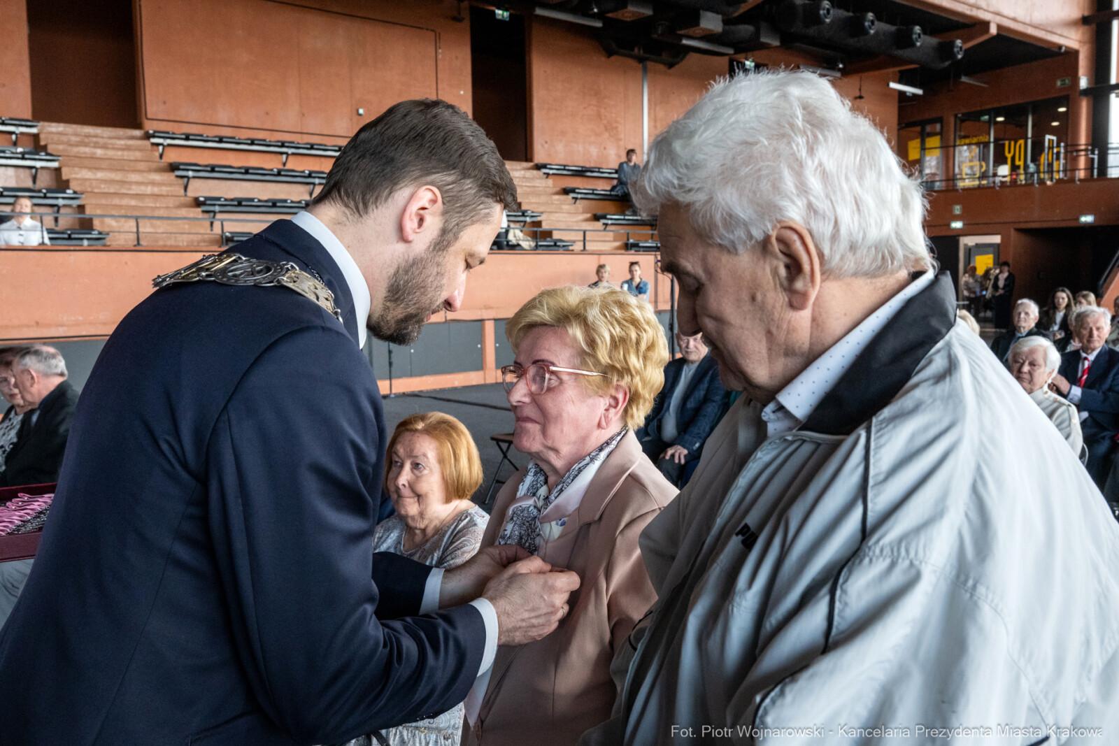 Miszalski, medale, seniorzy, Długoletnie Pożycie Małżeńskie, zdjęcia  Autor: Piotr Wojnarowski