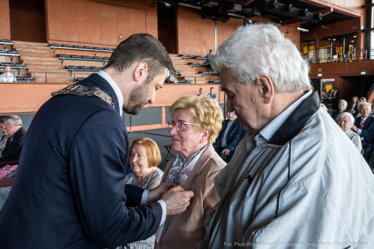 Miszalski, medale, seniorzy, Długoletnie Pożycie Małżeńskie, zdjęcia