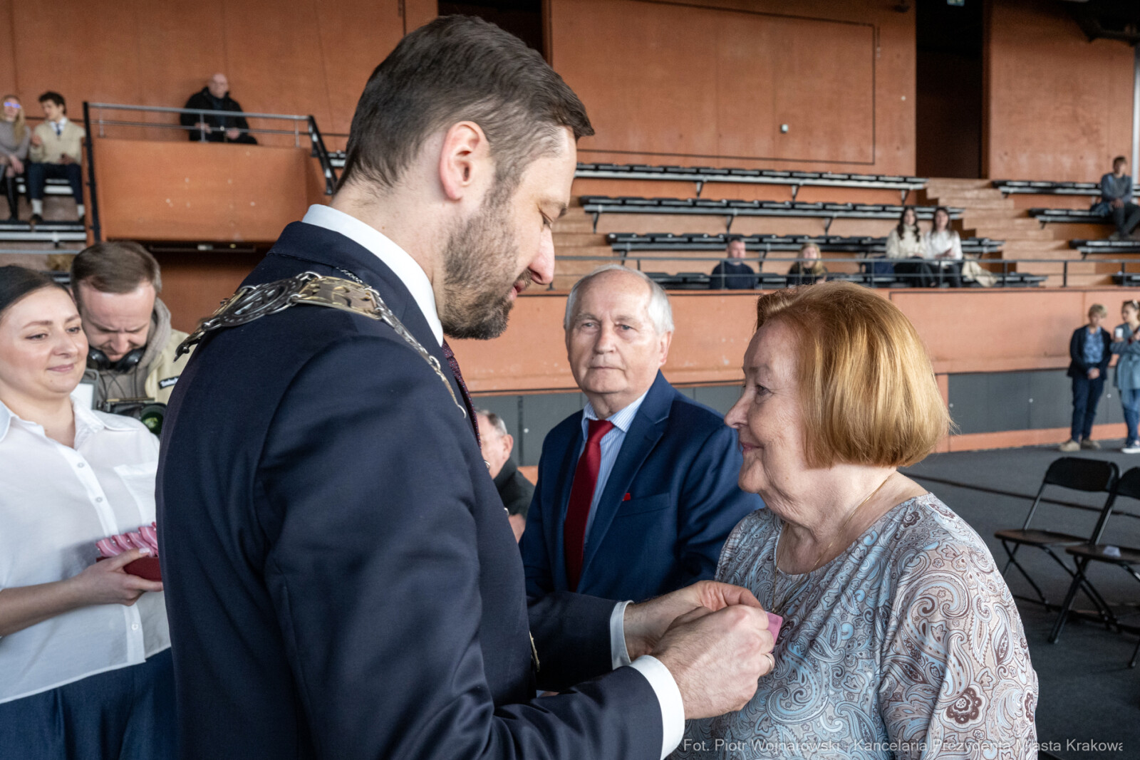 Miszalski, medale, seniorzy, Długoletnie Pożycie Małżeńskie, zdjęcia  Autor: Piotr Wojnarowski