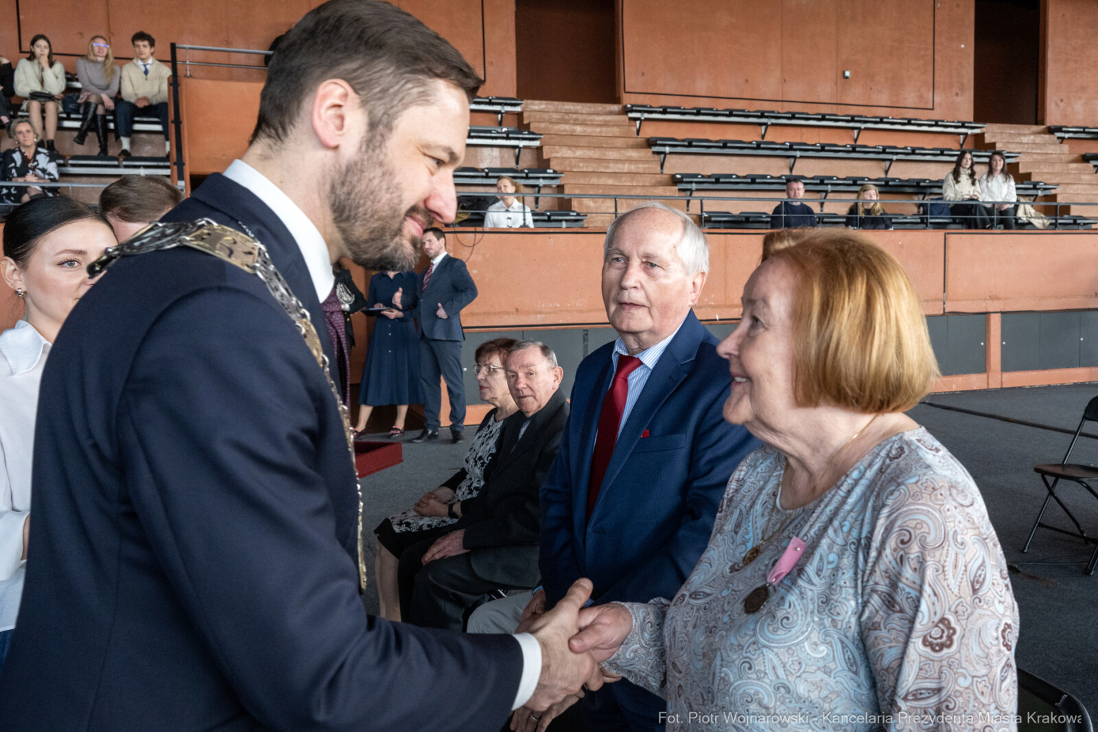 Miszalski, medale, seniorzy, Długoletnie Pożycie Małżeńskie, zdjęcia  Autor: Piotr Wojnarowski
