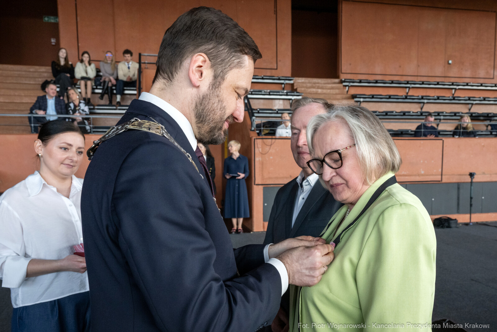 Miszalski, medale, seniorzy, Długoletnie Pożycie Małżeńskie, zdjęcia  Autor: Piotr Wojnarowski